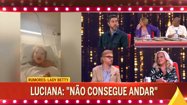 “Movimenta-se com o andarilho”: Maya desmente notícias que dizem que Betty Grafstein não poderá voltar a andar 