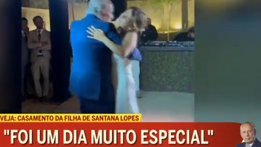 “Pedro Santana Lopes a reviver os tempos áureos”: Filipa Castro comenta o casamento da filha de Santana Lopes 