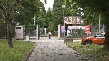Escola fica inundada depois de chover em Braga  