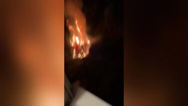 Incêndio deflagra nas traseiras de prédio na Ameixoeira