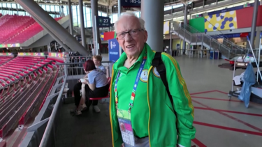 Reiner é um dos voluntários do Euro 2024… ao 89 anos