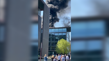 Incêndio no Ministério dos Impostos da Dinamarca  