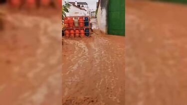 Imagens mostram mau tempo em Brinches