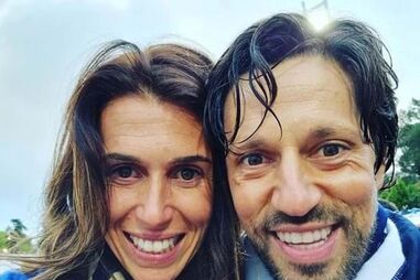Vítor Bruno e a mulher, Elsa Varela 