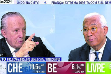CMTV lidera noite eleitoral