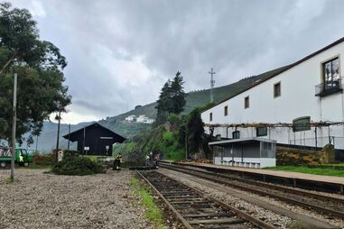 Linha do Douro no Peso da Régua