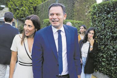 Primeiro-ministro e a mulher