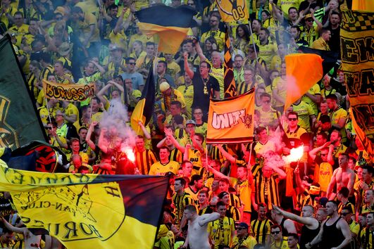 Adeptos do Borussia Dortmund