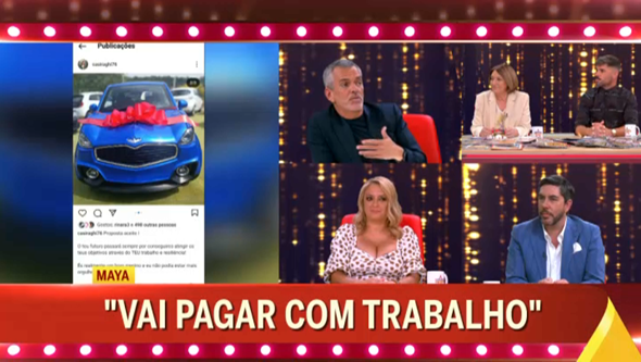“Agora é moda”: Rui Figueiredo fala sobre carro que António Casinhas ofereceu ao filho   