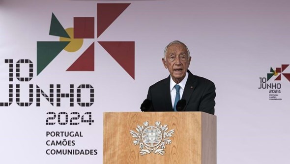 "Portugal não é só a memória dos fracassos": Marcelo Rebelo de Sousa discursa nas comemorações do 10 de Junho 