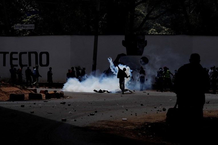 Protestos no Qúenia