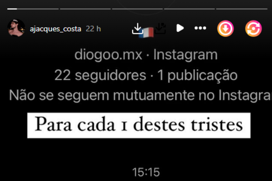 Jacques Costa recebe ameaça e responde