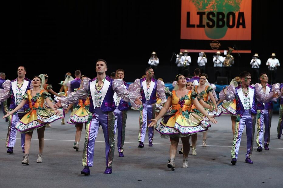 Apresentação da marcha do Alto do Pina