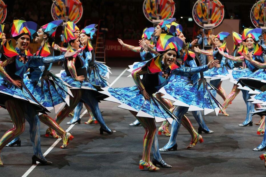 Apresentação da marcha de Alcântara