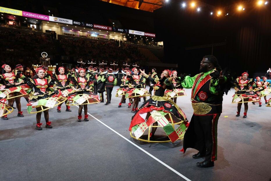 Apresentação da marcha de Marvila
