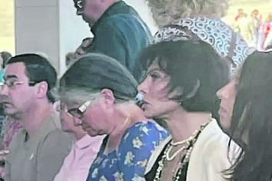 José Castelo Branco em Fátima com equipa de filmagens