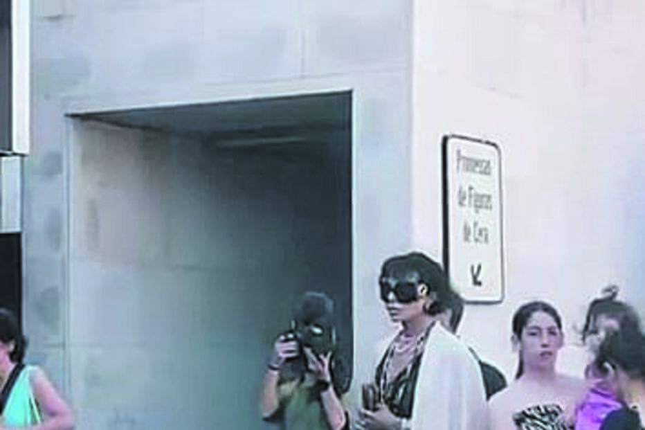 José Castelo Branco em Fátima com equipa de filmagens