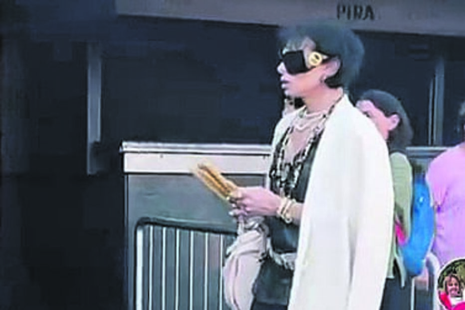 José Castelo Branco em Fátima com equipa de filmagens