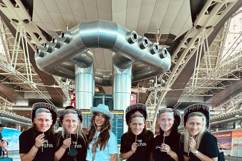 Despedida de solteira da companheira de Nuno Santos, jogador do Sporting 