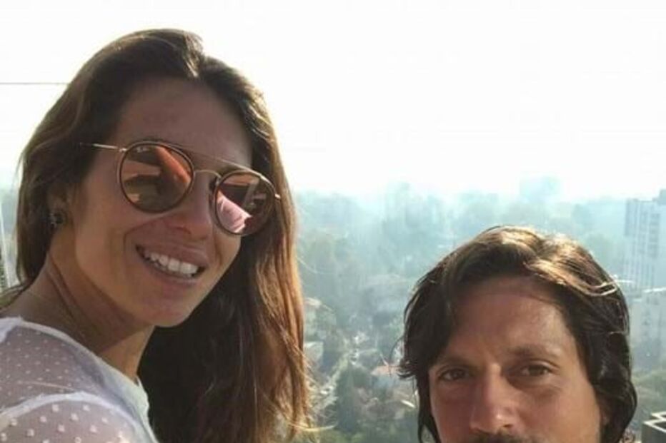 Vítor Bruno e a mulher, Elsa Varela 