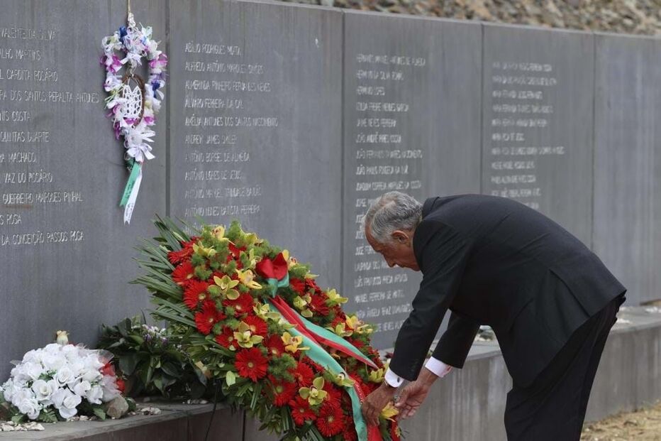 Presidente da República presta homenagem a vítimas dos incêndios de 2017 no concelho Pedrógão Grande