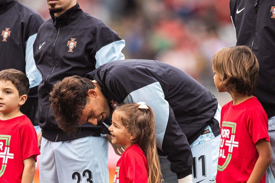 João Félix com Alicia
