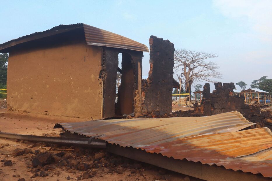 Ruínas na aldeia de Masala