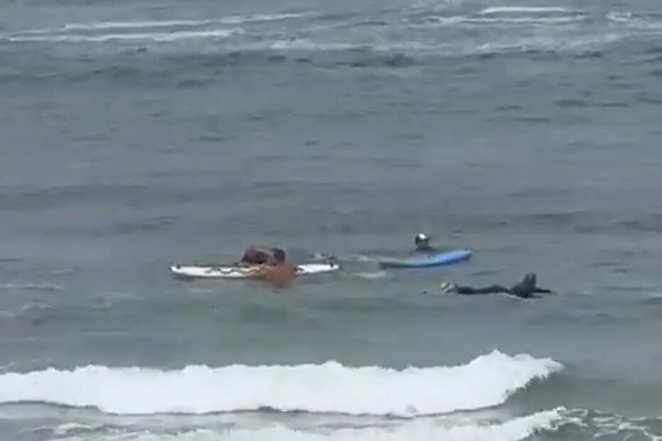 Resgate de alemão em Ovar