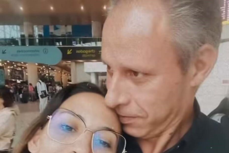 Catarina Miranda com o pai