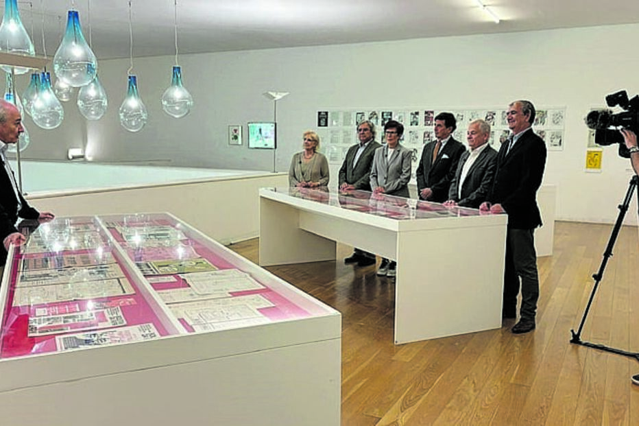 Rui Rio a gravar programas para o canal Now