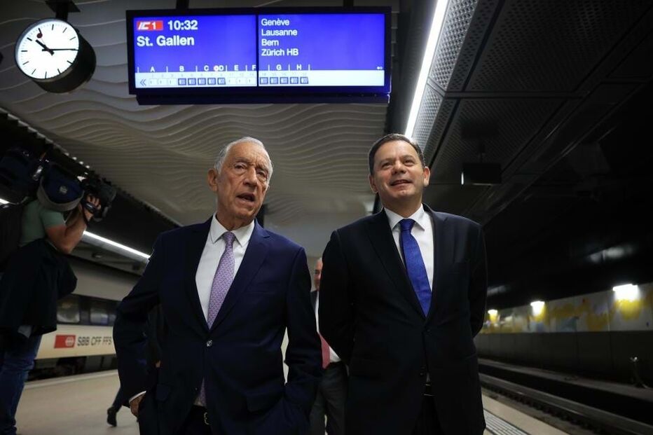 Marcelo Rebelo de Sousa e Luís Montenegro