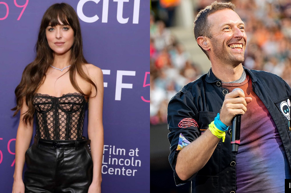 Dakota Johnson e Chris Martin