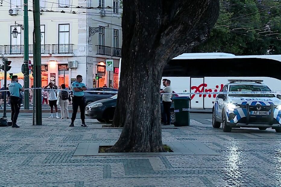 PSP montou perímetro de segurança no local