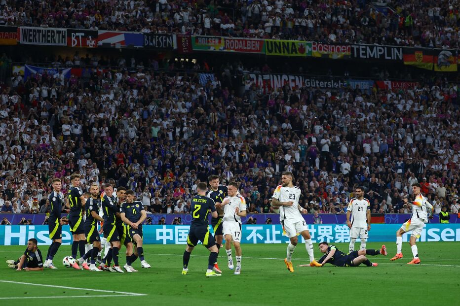 Alemanha-Escócia no arranque do Euro 2024