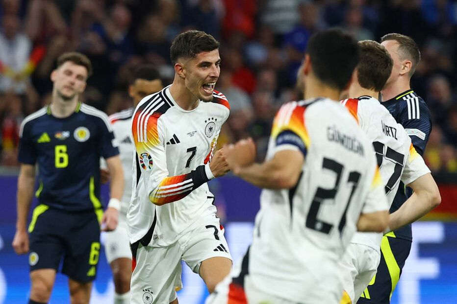 Alemanha-Escócia no arranque do Euro 2024