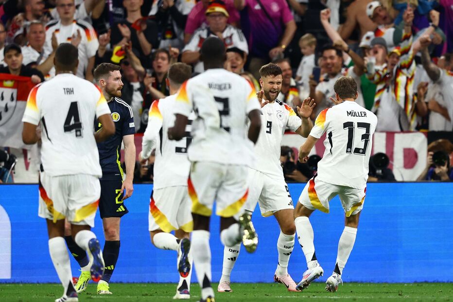 Alemanha-Escócia no arranque do Euro 2024