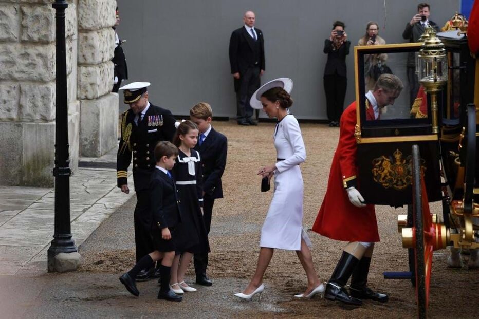 Kate Middleton reapareceu em público após ser diagnosticada com cancro