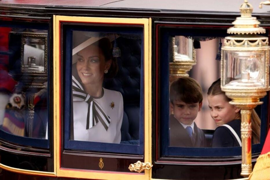 Kate Middleton reapareceu em público após ser diagnosticada com cancro