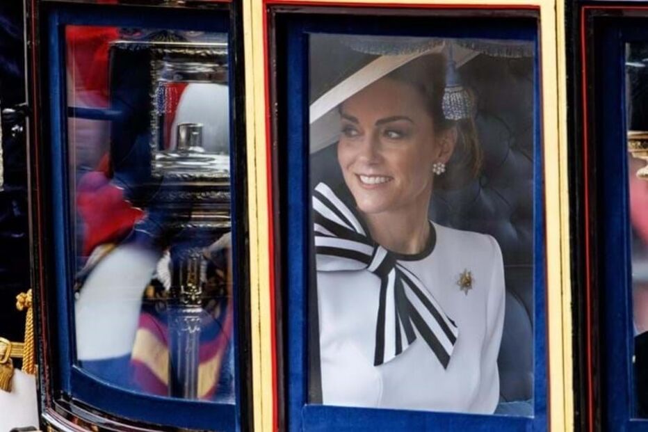 Kate Middleton faz primeira aparição pública após ser diagnosticada com cancro	