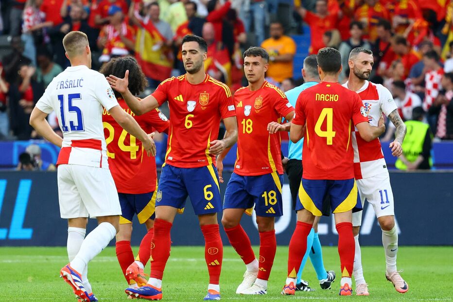 Euro2024: Espanha vence Croácia no jogo de abertura do Grupo B