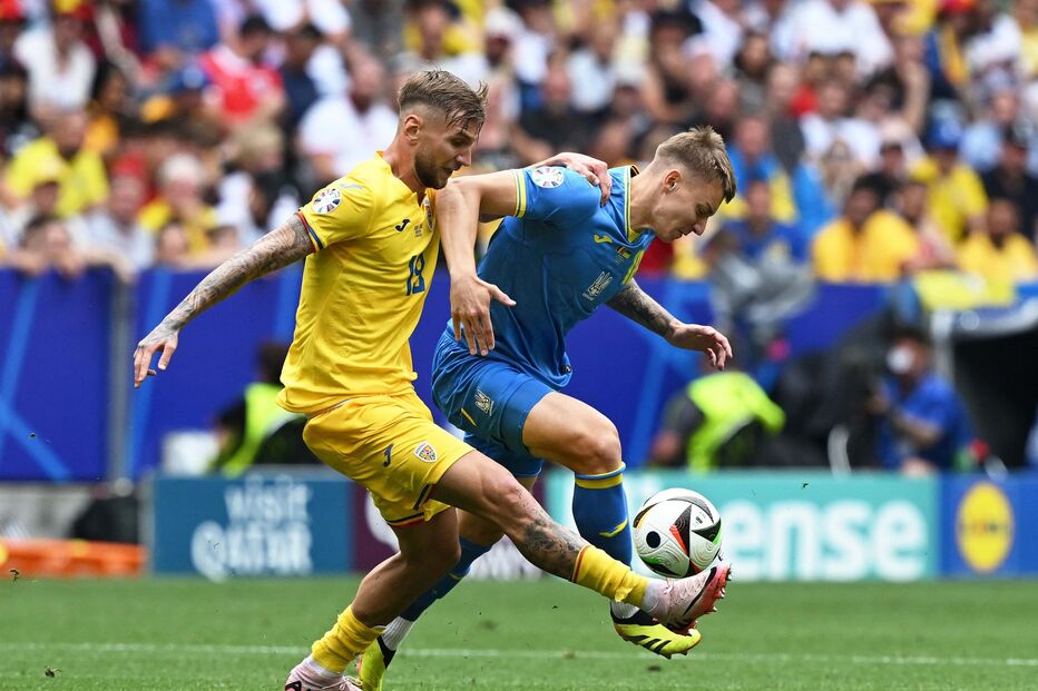 Roménia bate Ucrânia no jogo do Euro 2024
