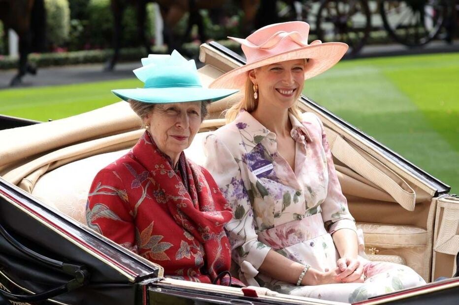 Princesa Ana e Lady Gabriella Kingston