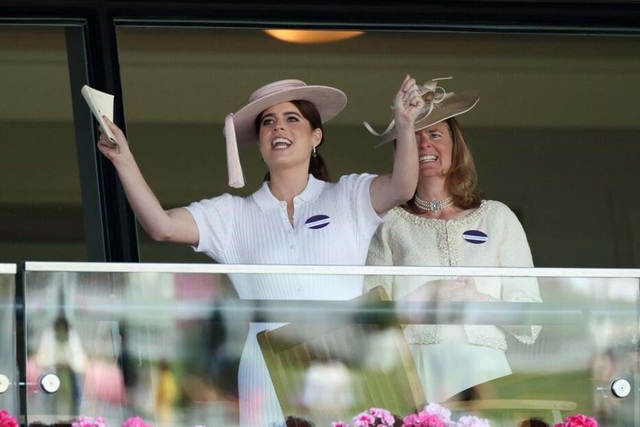 Princesa Eugenie e Laura Meade