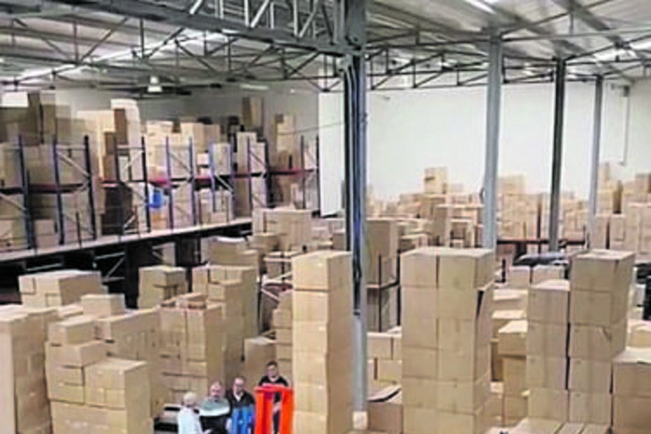 O material foi encontrado nos armazéns alvo das buscas