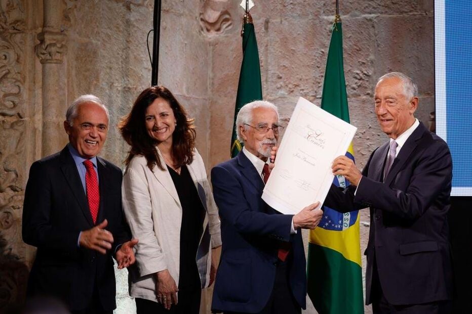 João Barrento recebe Prémio Camões