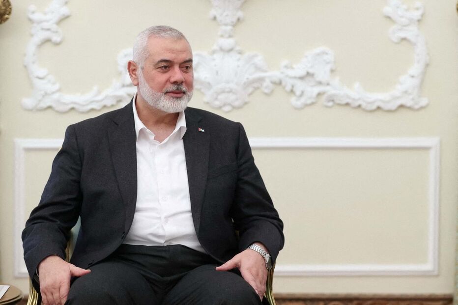 Ismail Haniyeh, líder do Hamas