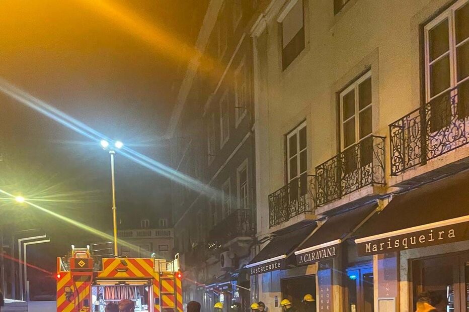 Assalto confundido com incêndio em restaurante de Lisboa 