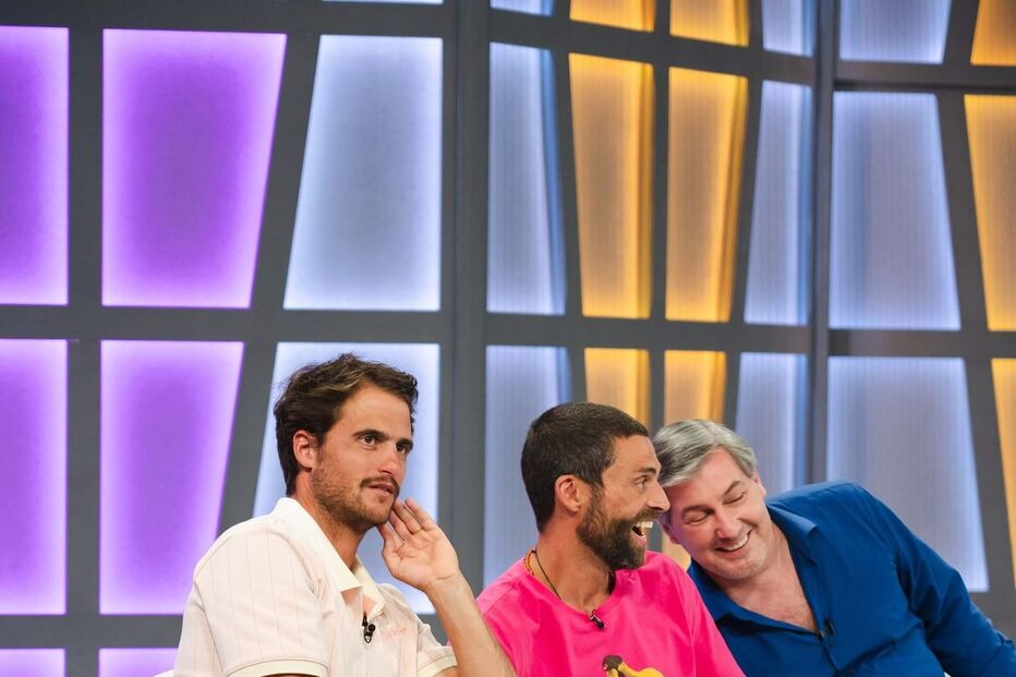 Tiago Teotónio Pereira, Diogo Amaral e Bruno de Carvalho no 'Congela'