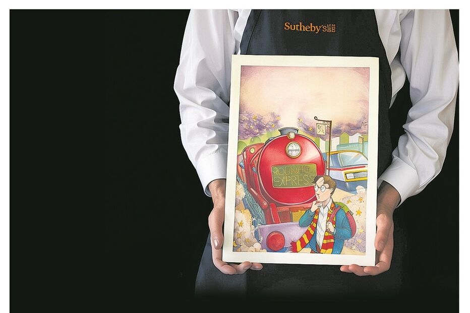 Ilustração de ‘Harry Potter  e a Pedra Filosofal’