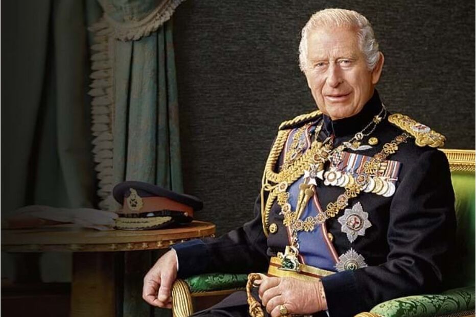 Casa Real Britânica divulga novo retrato oficial do rei Carlos III